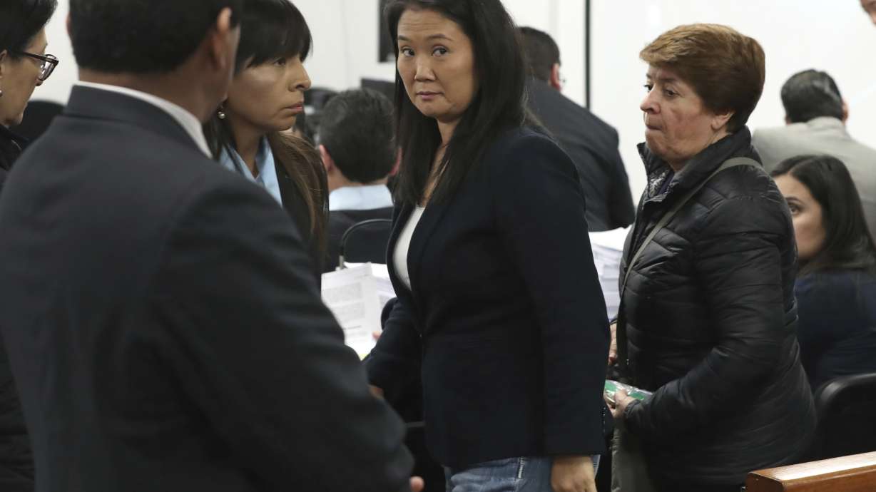 Former Peruvian first daughter detained in corruption probe