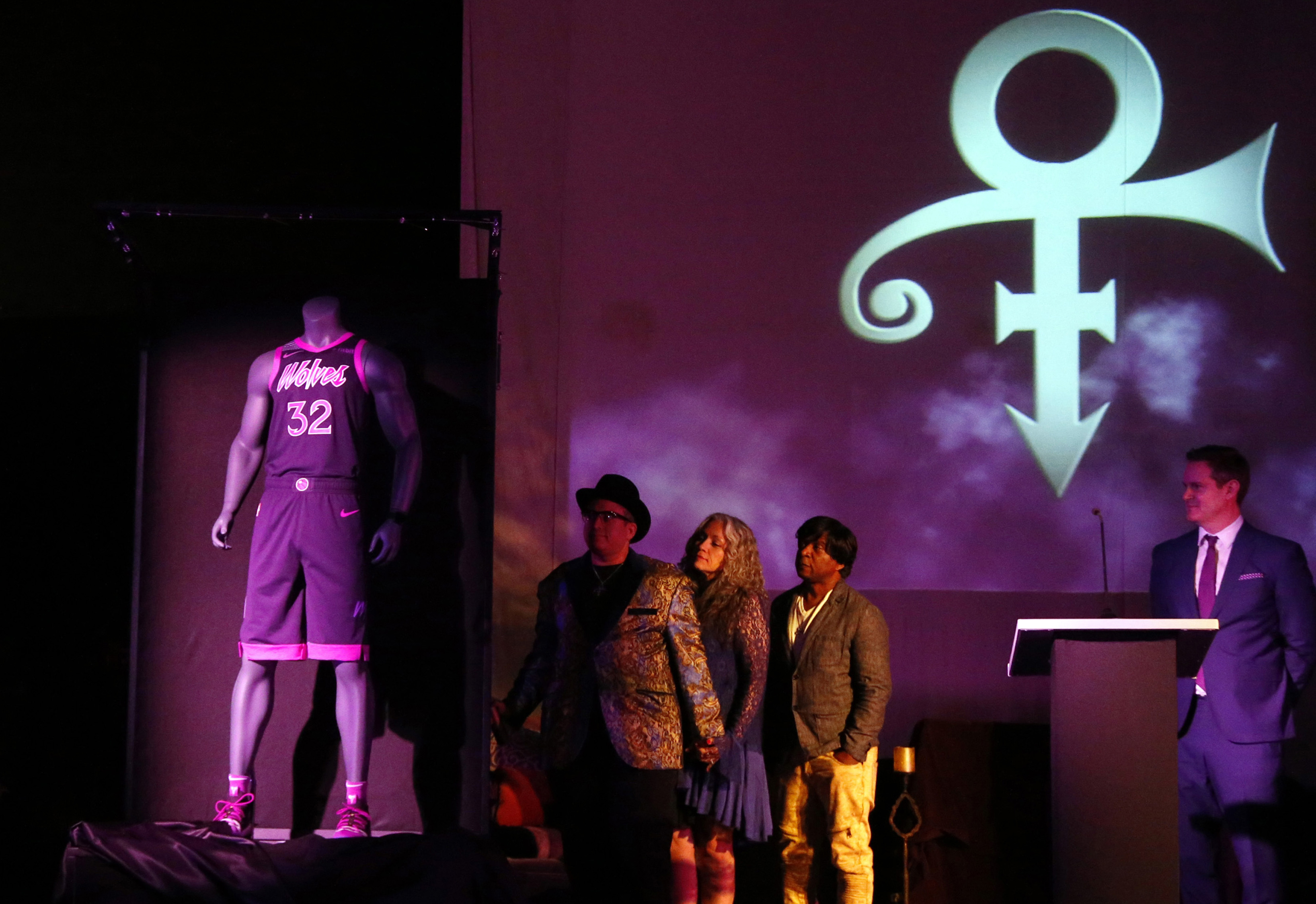 Minnesota Timberwolves unveil Prince-inspired uniform