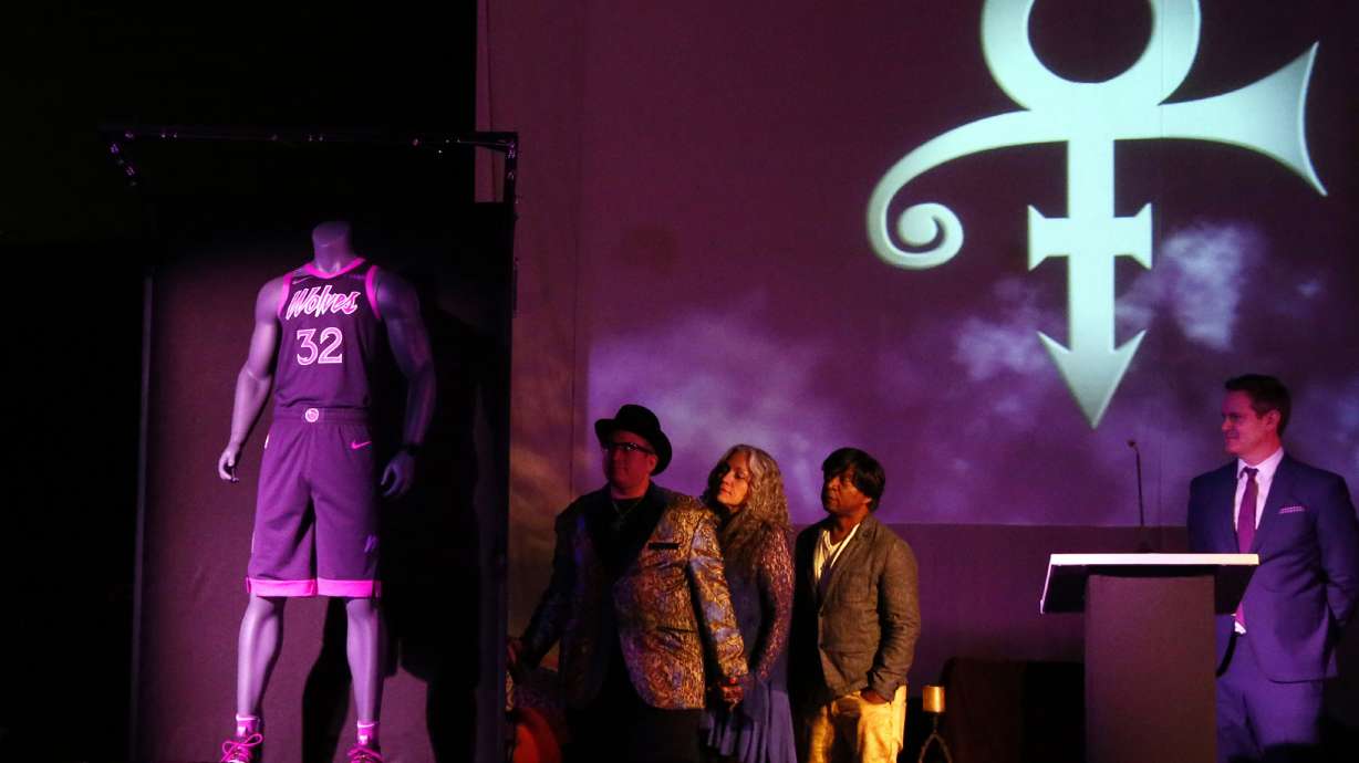 Minnesota Timberwolves unveil Prince-inspired uniform