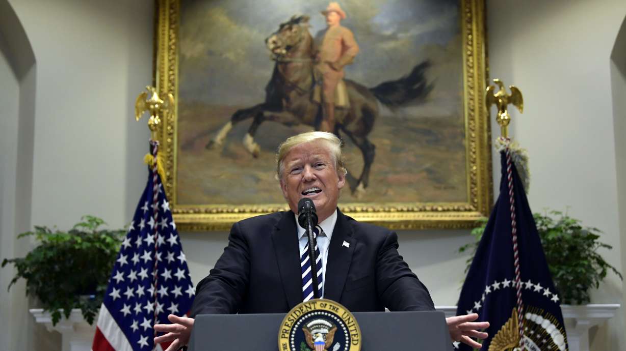 AP FACT CHECK: Trump-tweeted ad unfairly blames Democrats