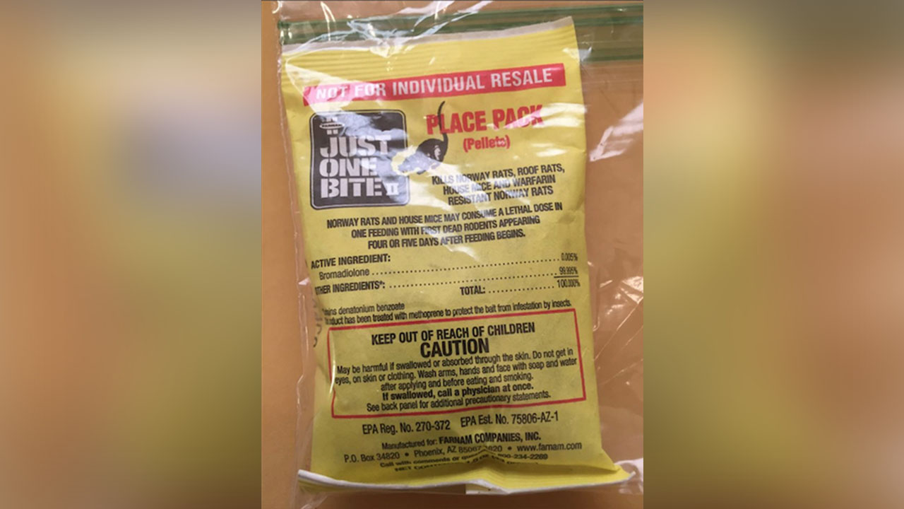 Investigation underway after Idaho child receives bag of rat poison while trick-or-treating