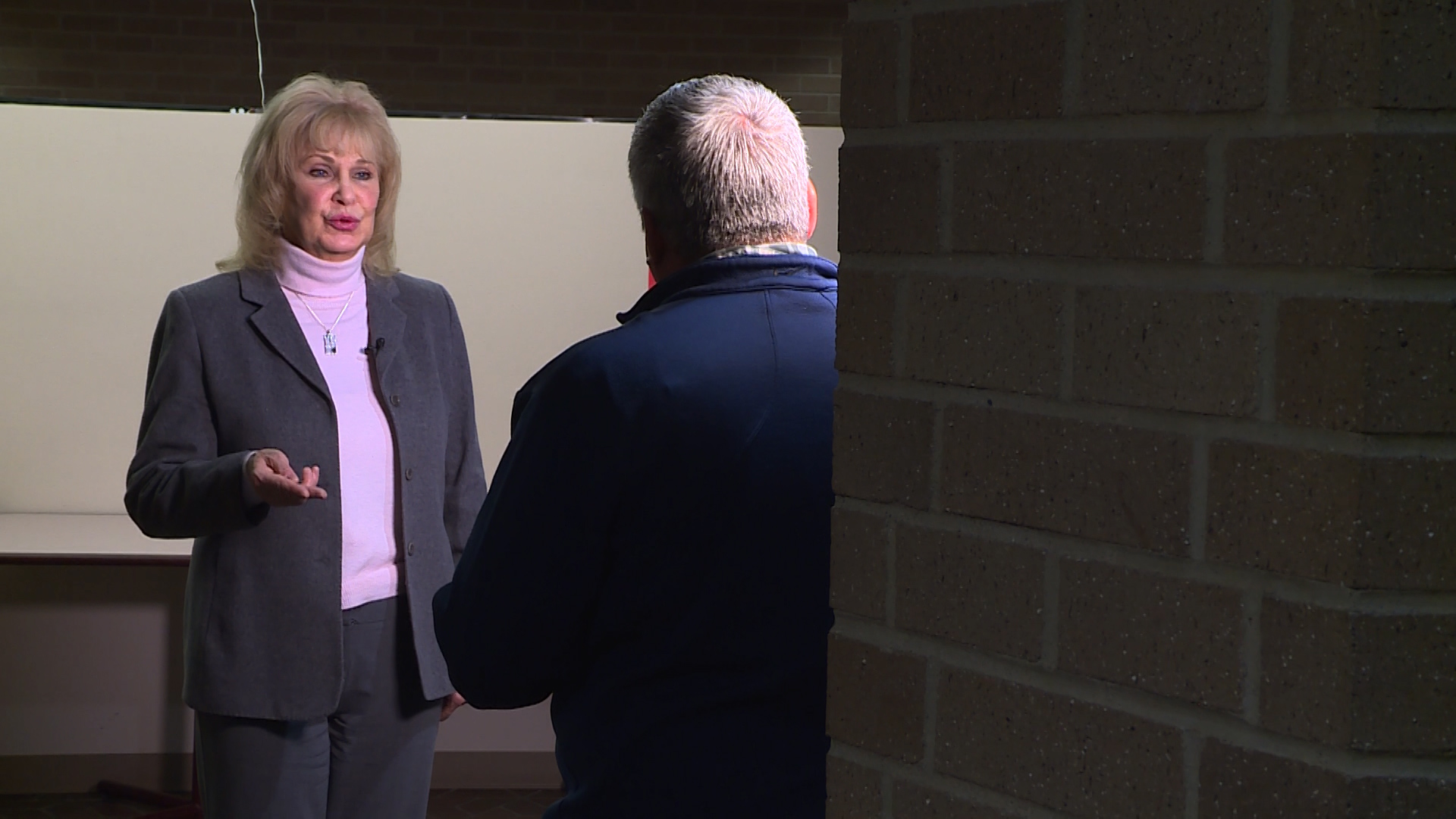 Salt Lake County Clerk Sherrie Swensen speaks with KSL TV's Alex Cabrero, Thursday, Nov. 1, 2018. Photo: Sean Estes, KSL TV