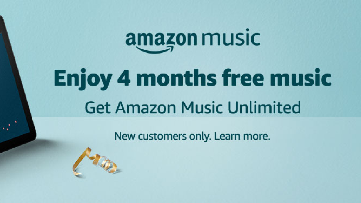 Free Amazon Music for 4-months; 23andMe DNA test kits for $49 and the best 4K TV early Black Friday deals.