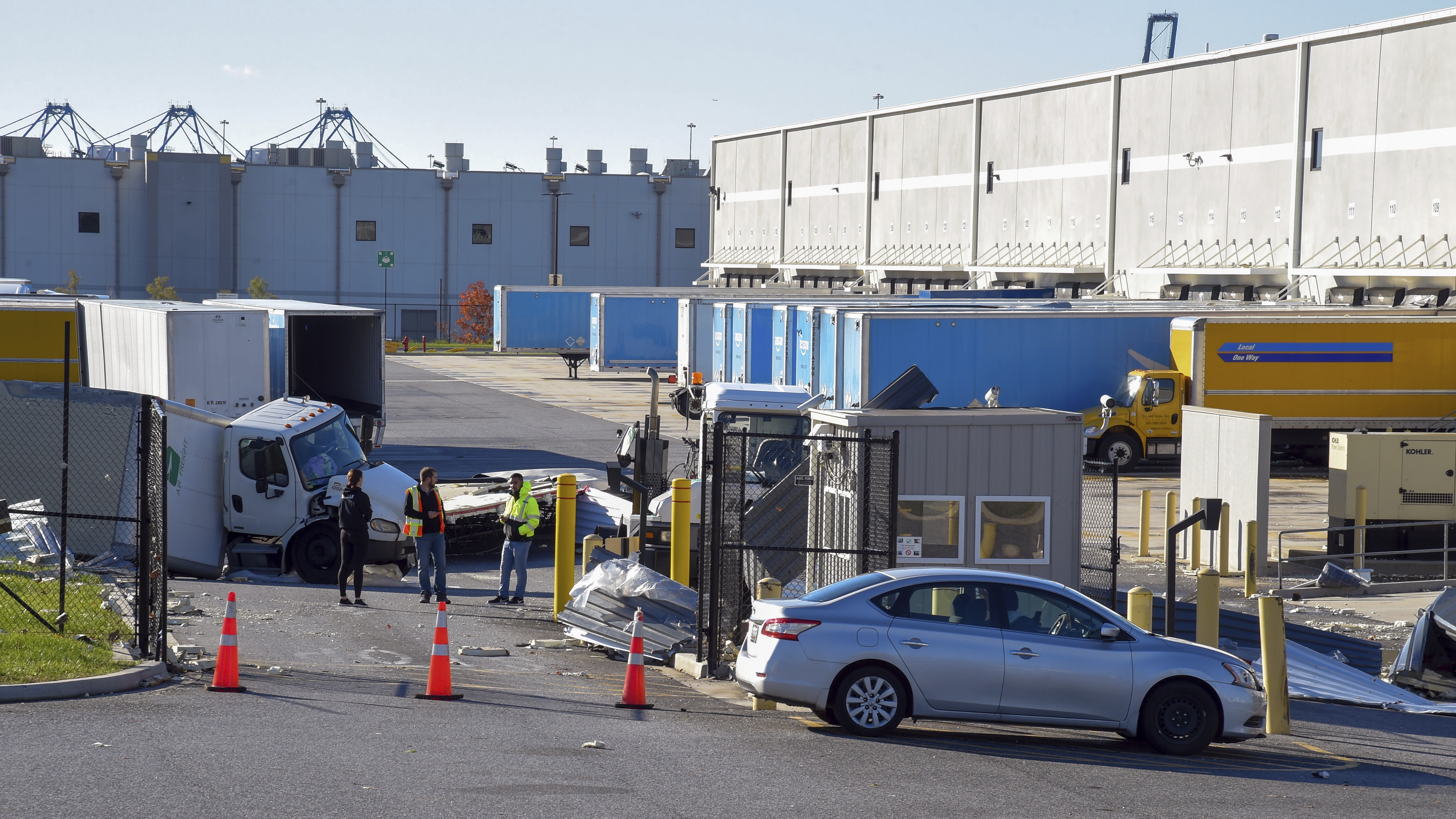 The Latest: Amazon: 2 contractors died in building collapse