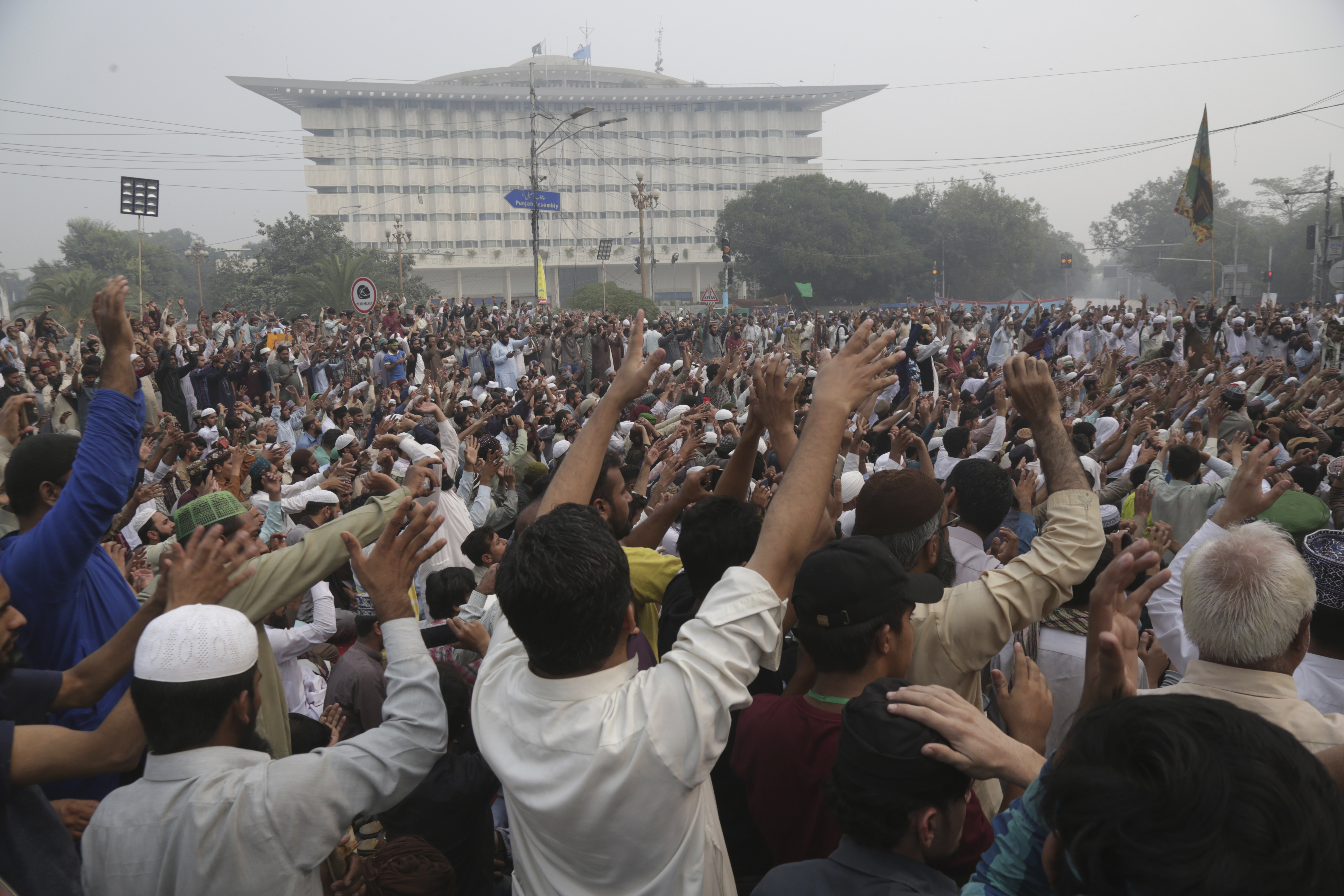 The Latest: Lawyer in blasphemy case flees Pakistan