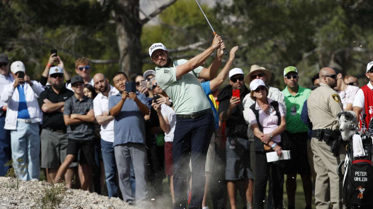 Late eagle carries DeChambeau to victory in Las Vegas