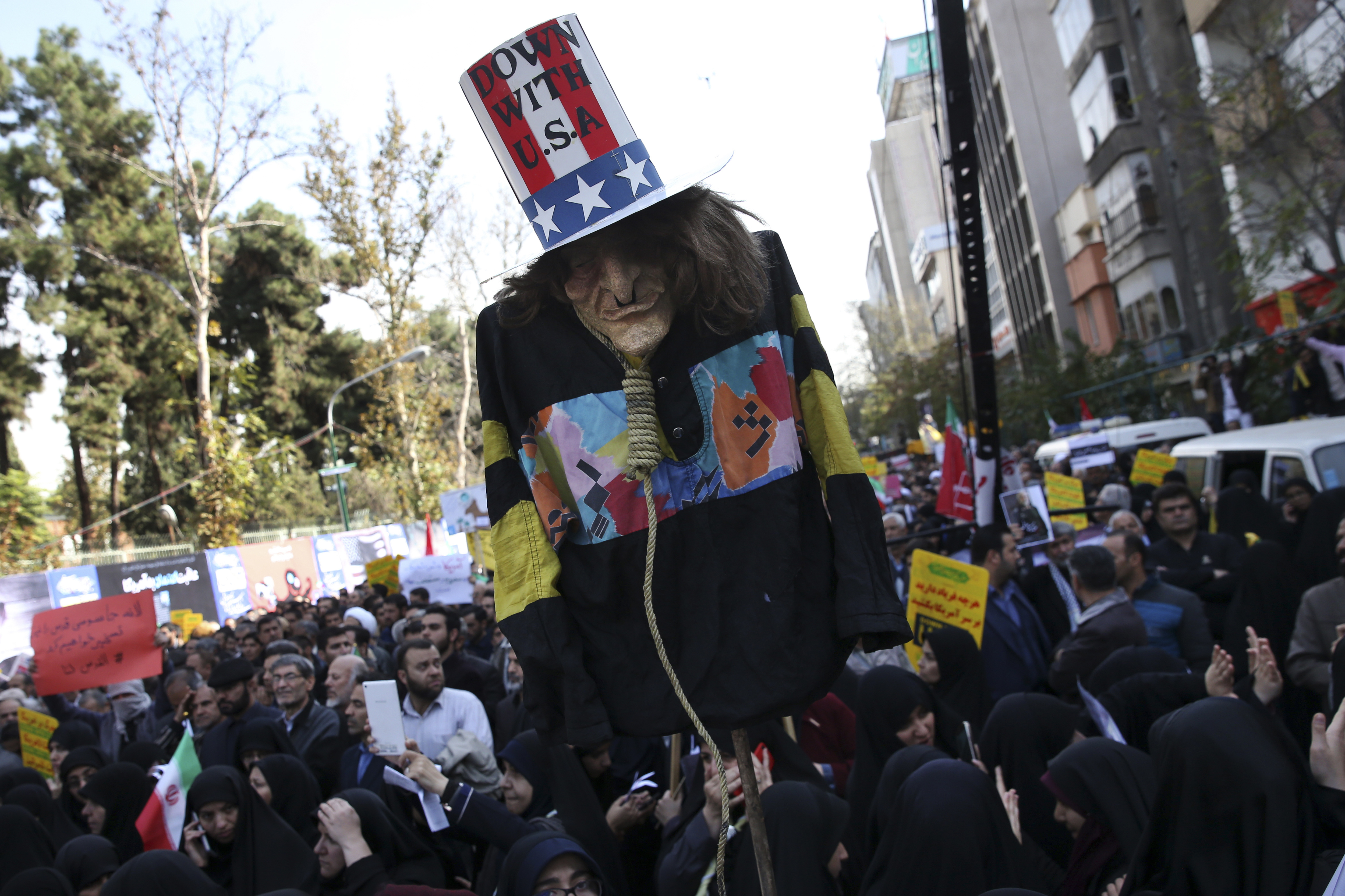 The Latest: Turkish envoy calls US sanctions on Iran unwise