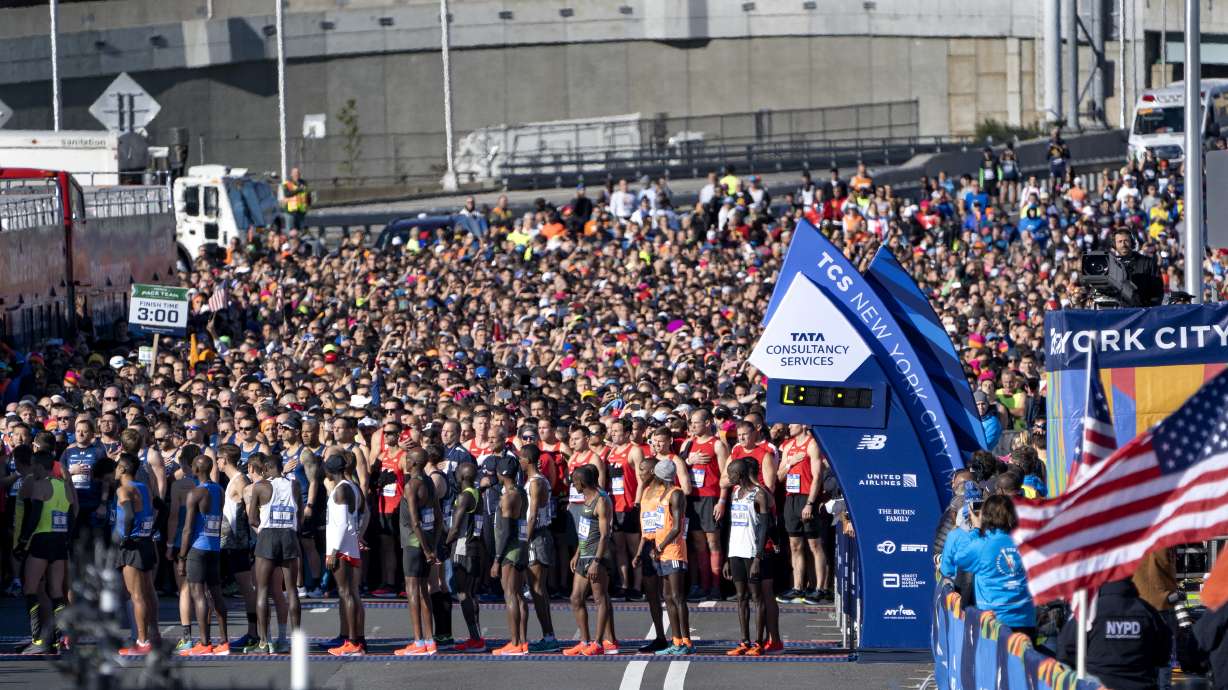 NYC Marathon sets record with nearly 53,000 finishers