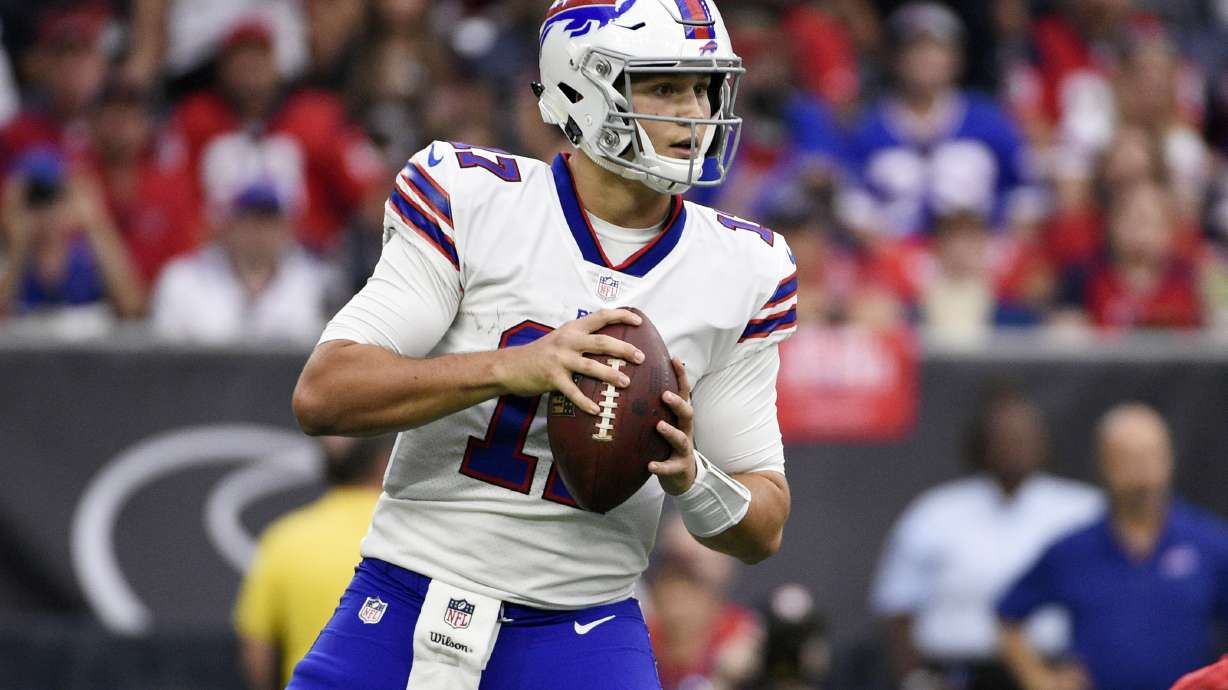 Bills QB Allen resumes practice 3 weeks after elbow injury
