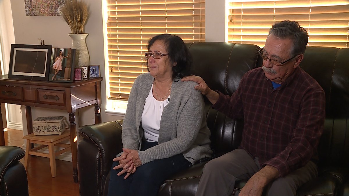 Aurora Barboza and her son Rodrigo Barboza spoke to KSL's Mike Anderson Monday, Nov. 5, 2018, about the death of North Ogden Mayor Brent Taylor and the gift they recently returned to his family. (Photo: Mike Anderson, KSL TV)