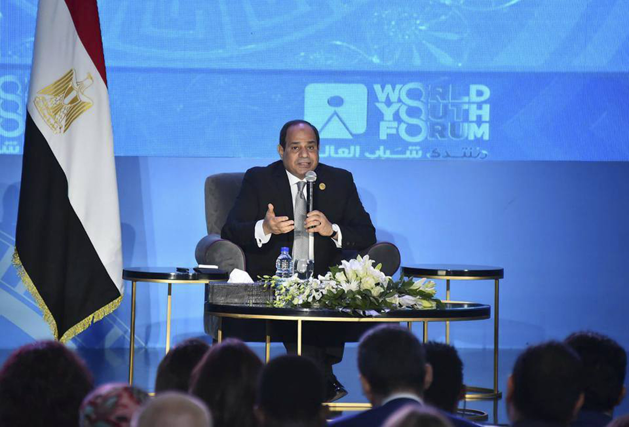 Egypt's leader faults media coverage of Khashoggi slaying