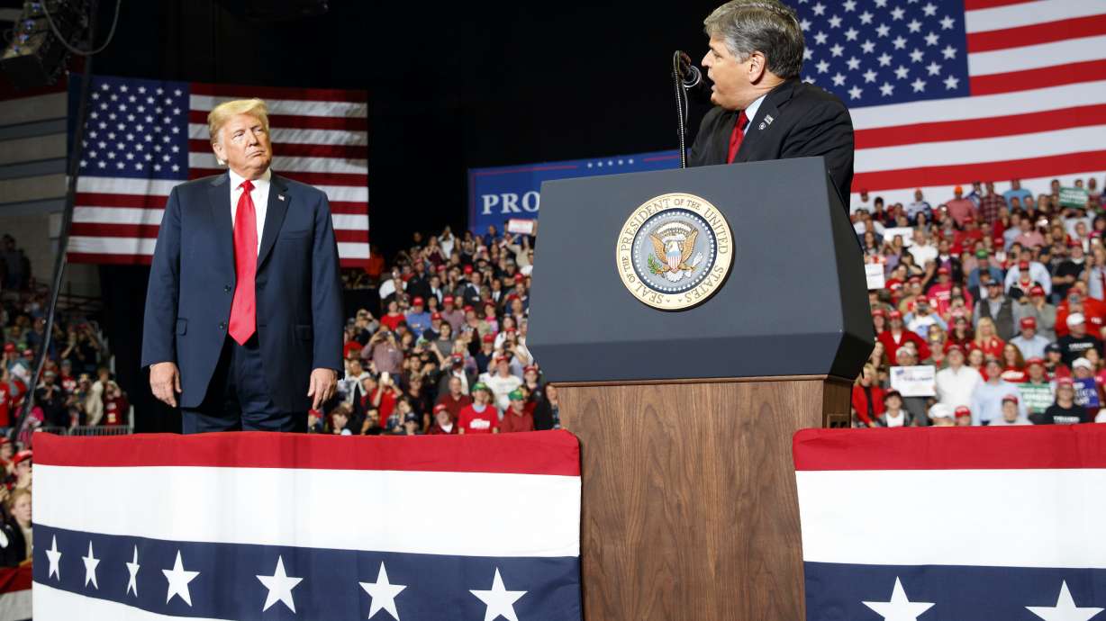 Fox News doesn't condone Hannity appearance with Trump