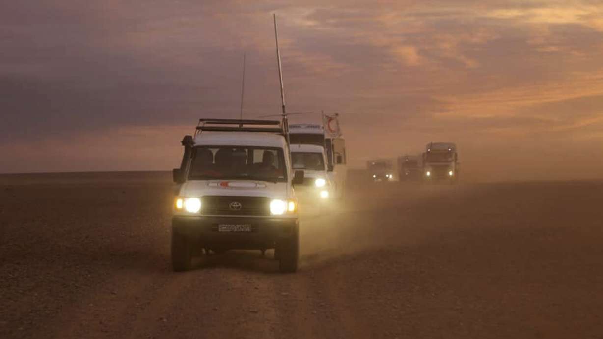 Delivery of aid to Syria's Rukban camp completed