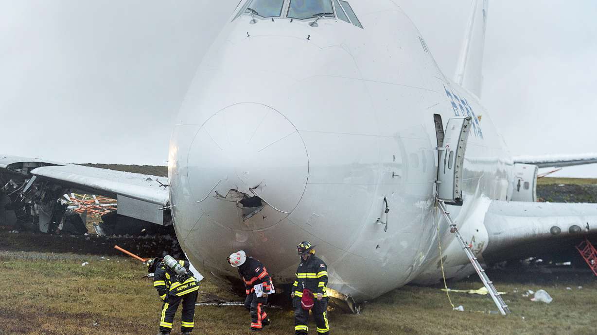 Cargo plane goes off runway on landing in Halifax