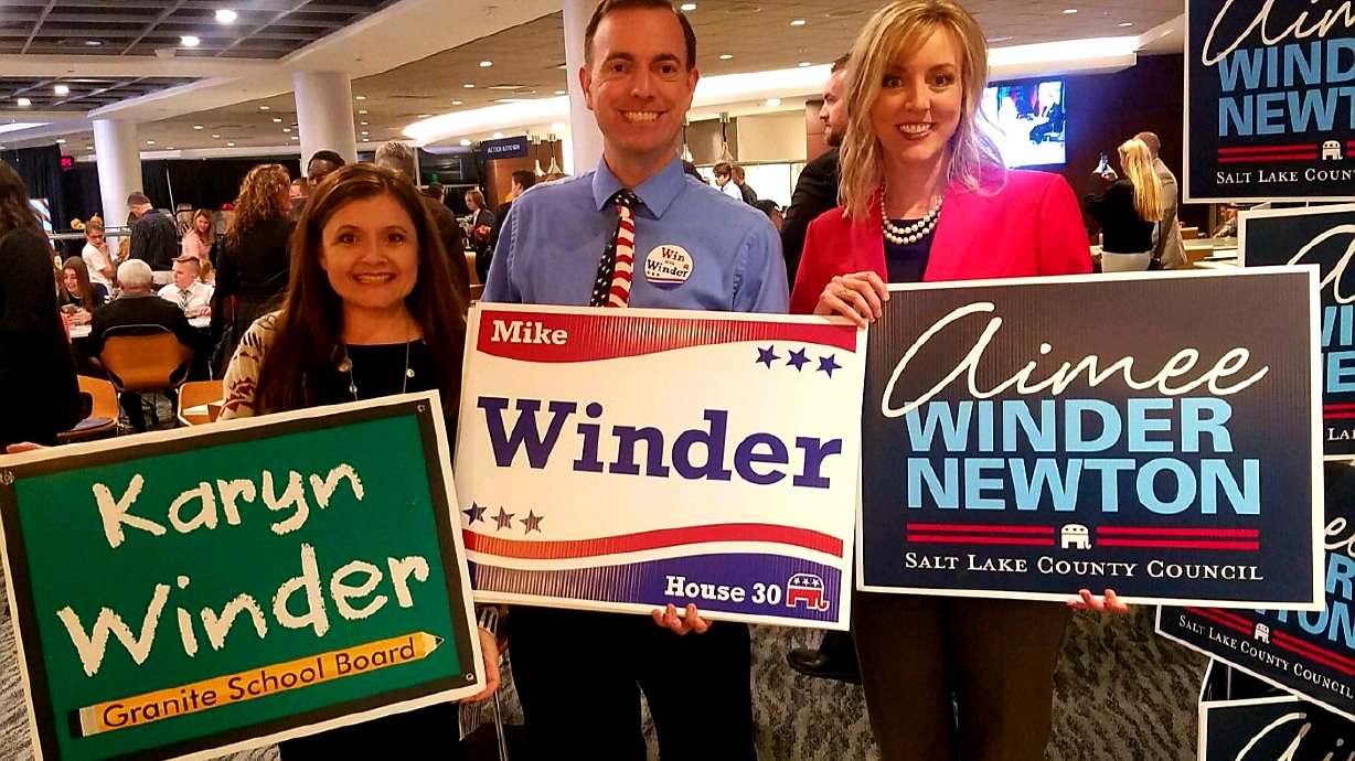 Utah family claims victory in 3 different political races on Election Day