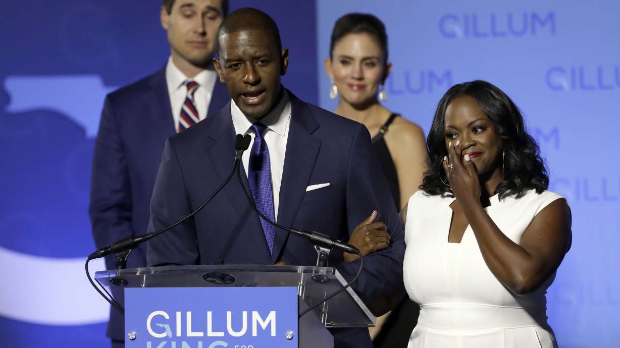 The Latest: Trump tweets, weighing in on Florida Senate race