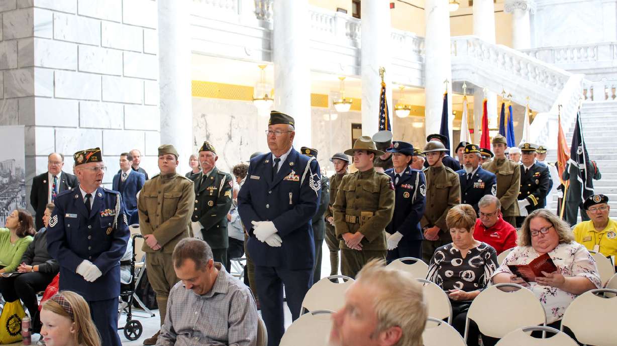 Utahns urged to find, remember WWI veteran stories during centennial Armistice Day celebration