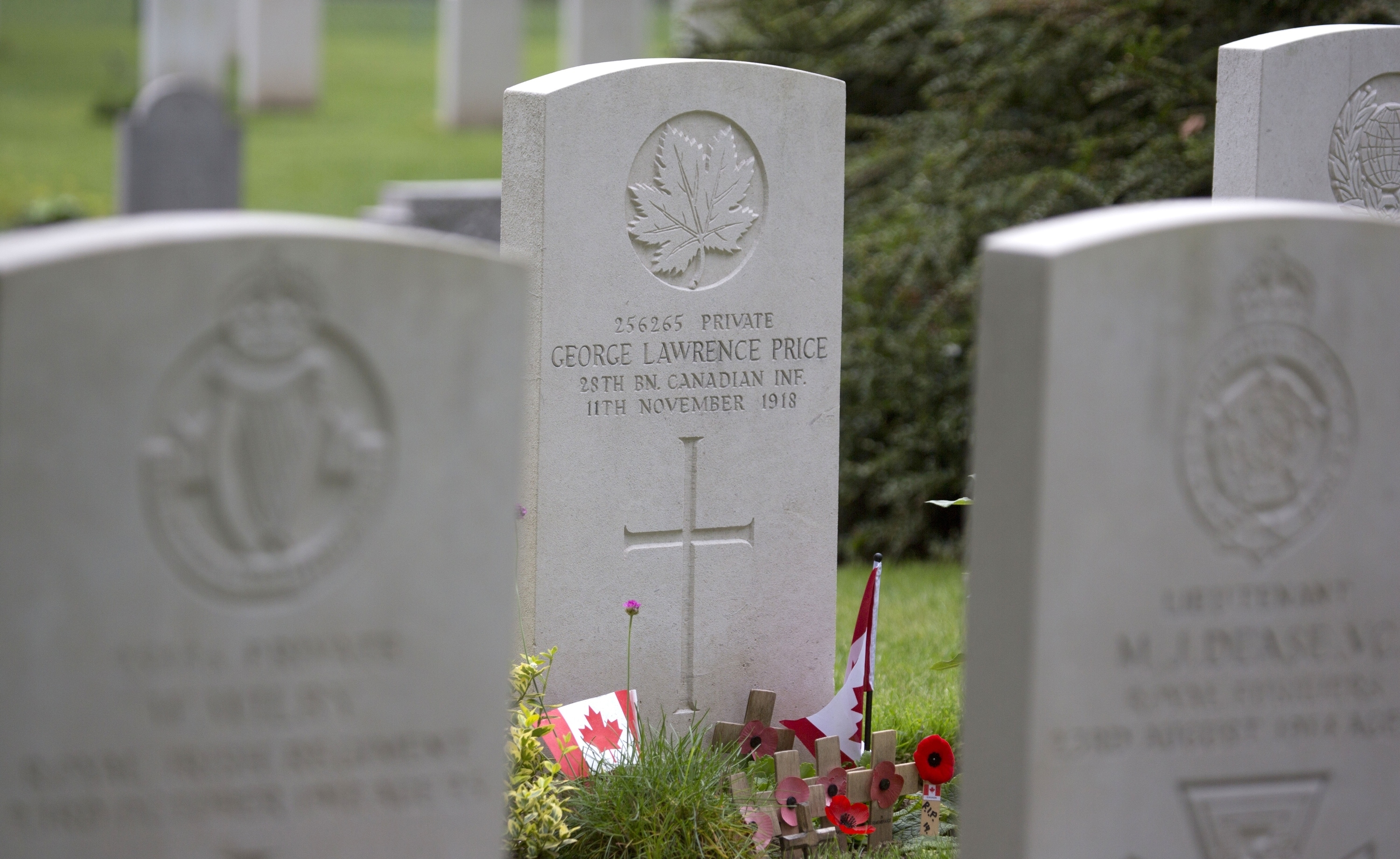 Death in the final minutes of WWI highlighted folly of war