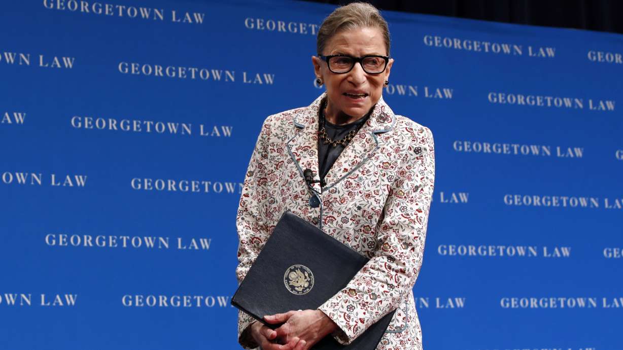 Justice Ruth Bader Ginsburg out of hospital after fall