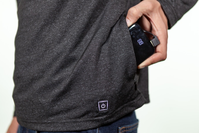 The Flare - World's Warmest Shirt. (Photo: Blanc via Kickstarter)