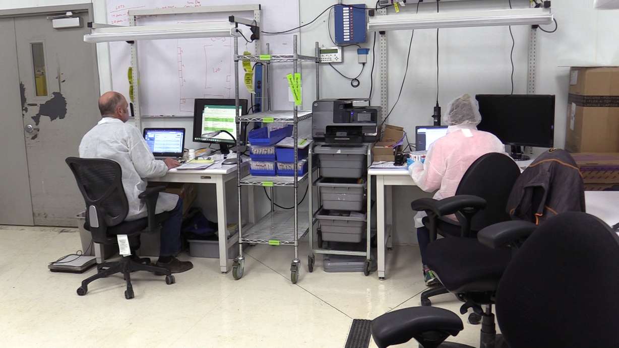 Minnesota Medical Solutions is one of two companies authorized to grow and process medical marijuana in Minnesota. (Photo: KSL TV)