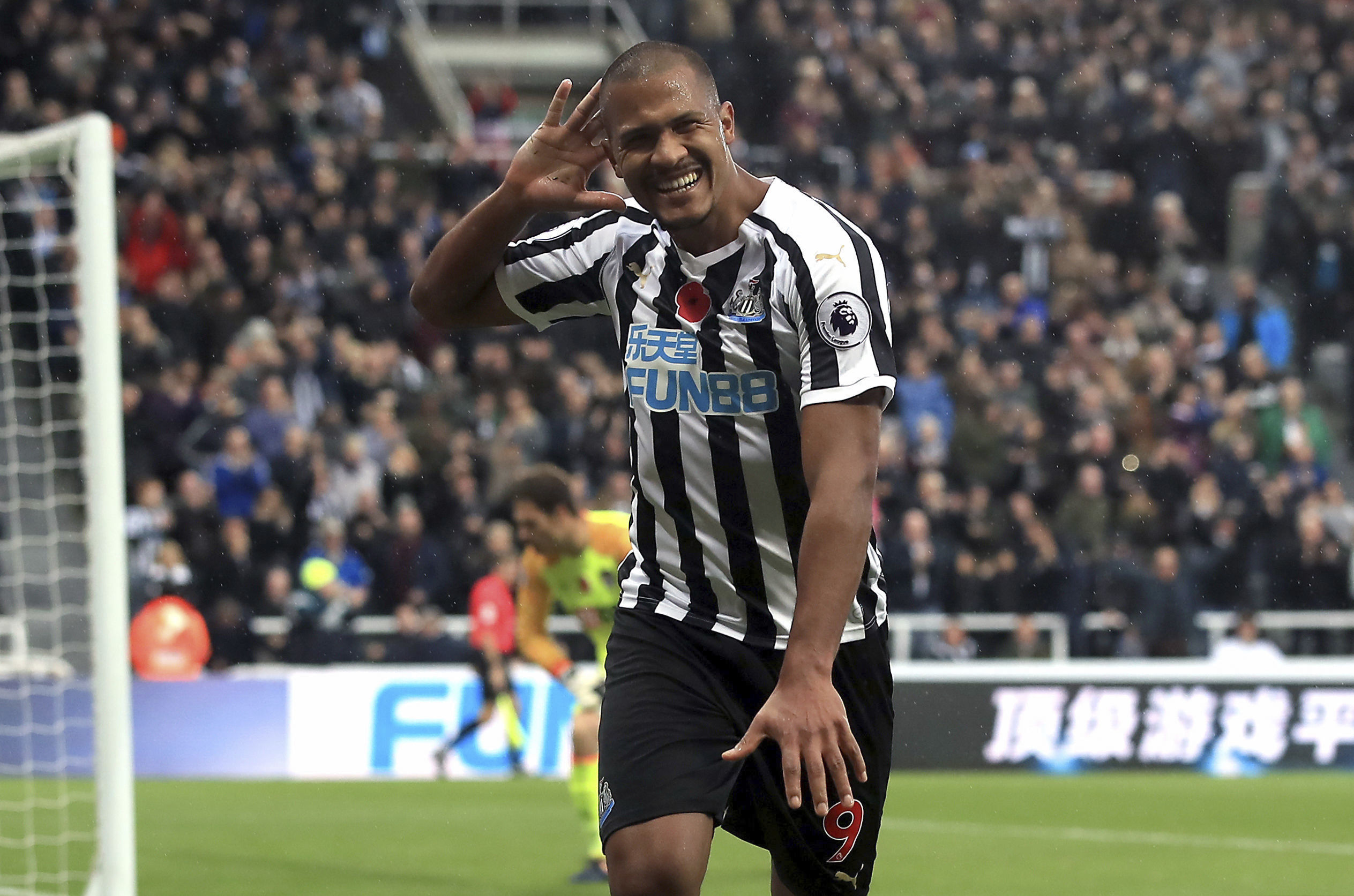 Rondon double leads Newcastle over Bournemouth 2-1 in EPL