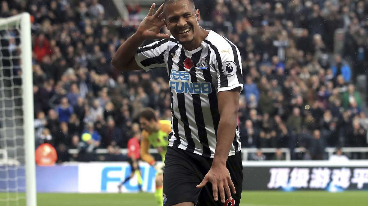 Rondon double leads Newcastle over Bournemouth 2-1 in EPL