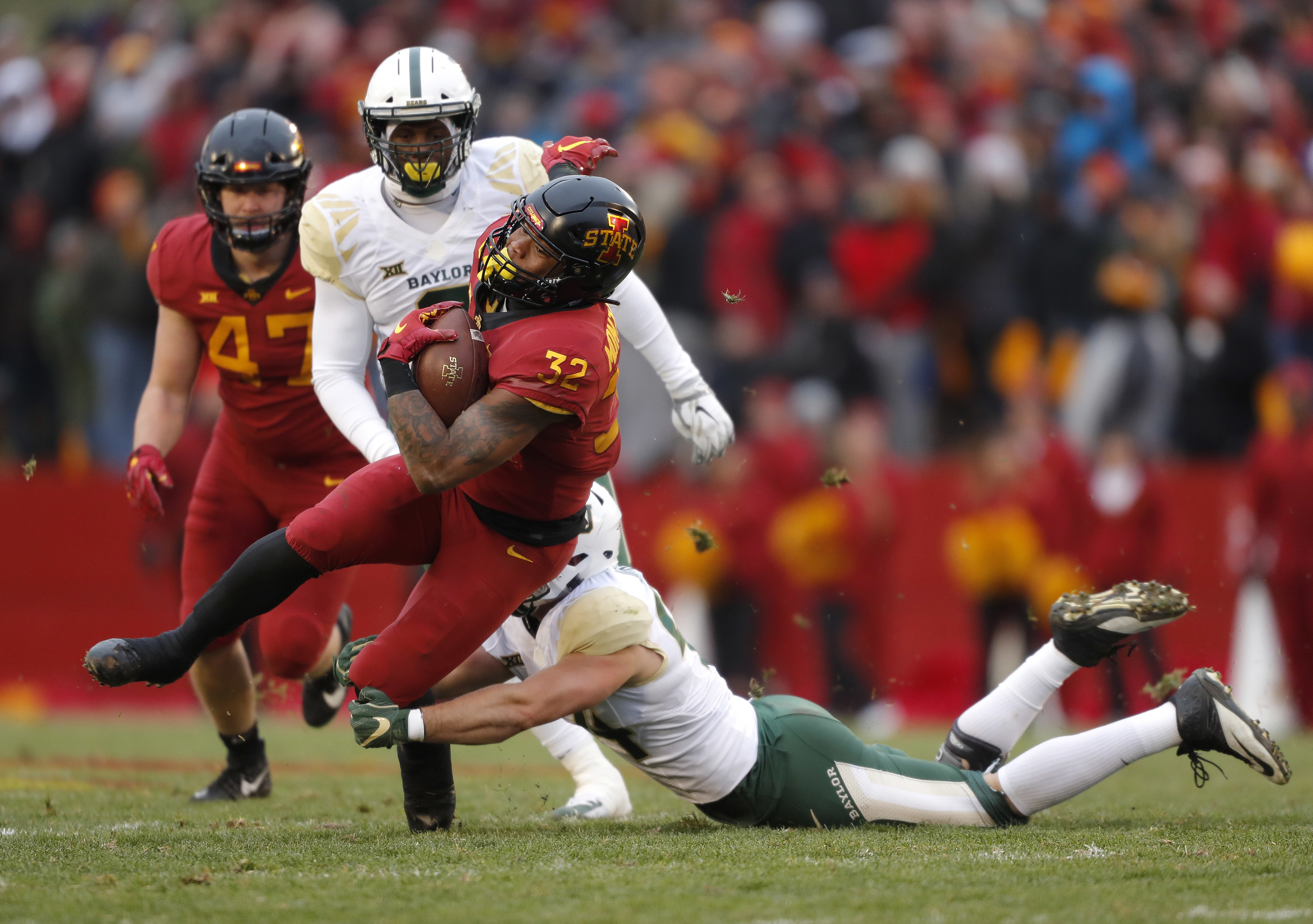 ISU's Montgomery, Baylor's Roberts ejected for fighting
