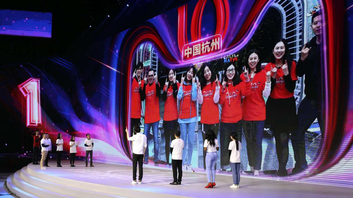 China's annual shopping frenzy shatters records again