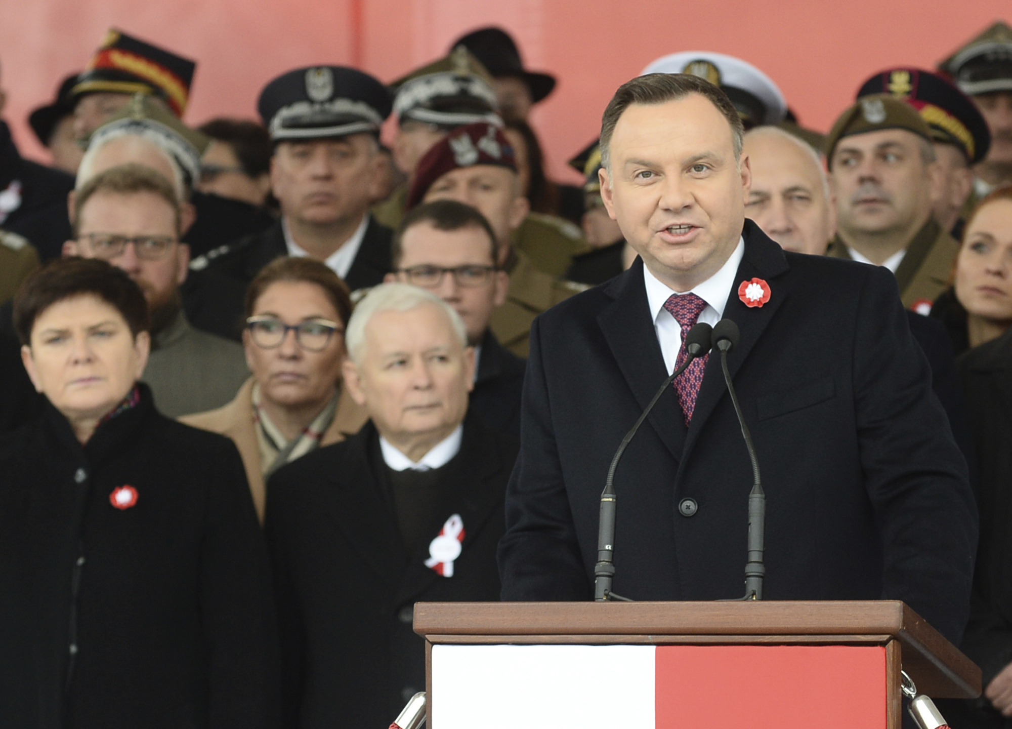 The Latest: Crowds gather for Poland's independence march