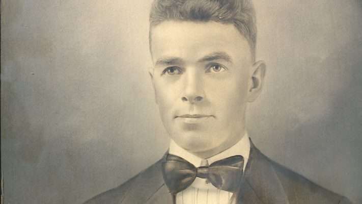 Army soldier Elmer Criddle was killed in World War I, but his body was never found. On Saturday, Nov. 10, 2018, Criddle's family members gathered at the Kaysville City Cemetery for a ceremony to replace a plaque honoring the WWI veteran and his service to country. (Photo: Family photo)