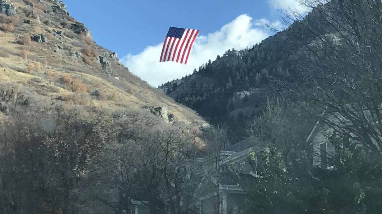 Pics of the Week: Flag flies to honor Maj. Brent Taylor; more fall sunsets dazzle