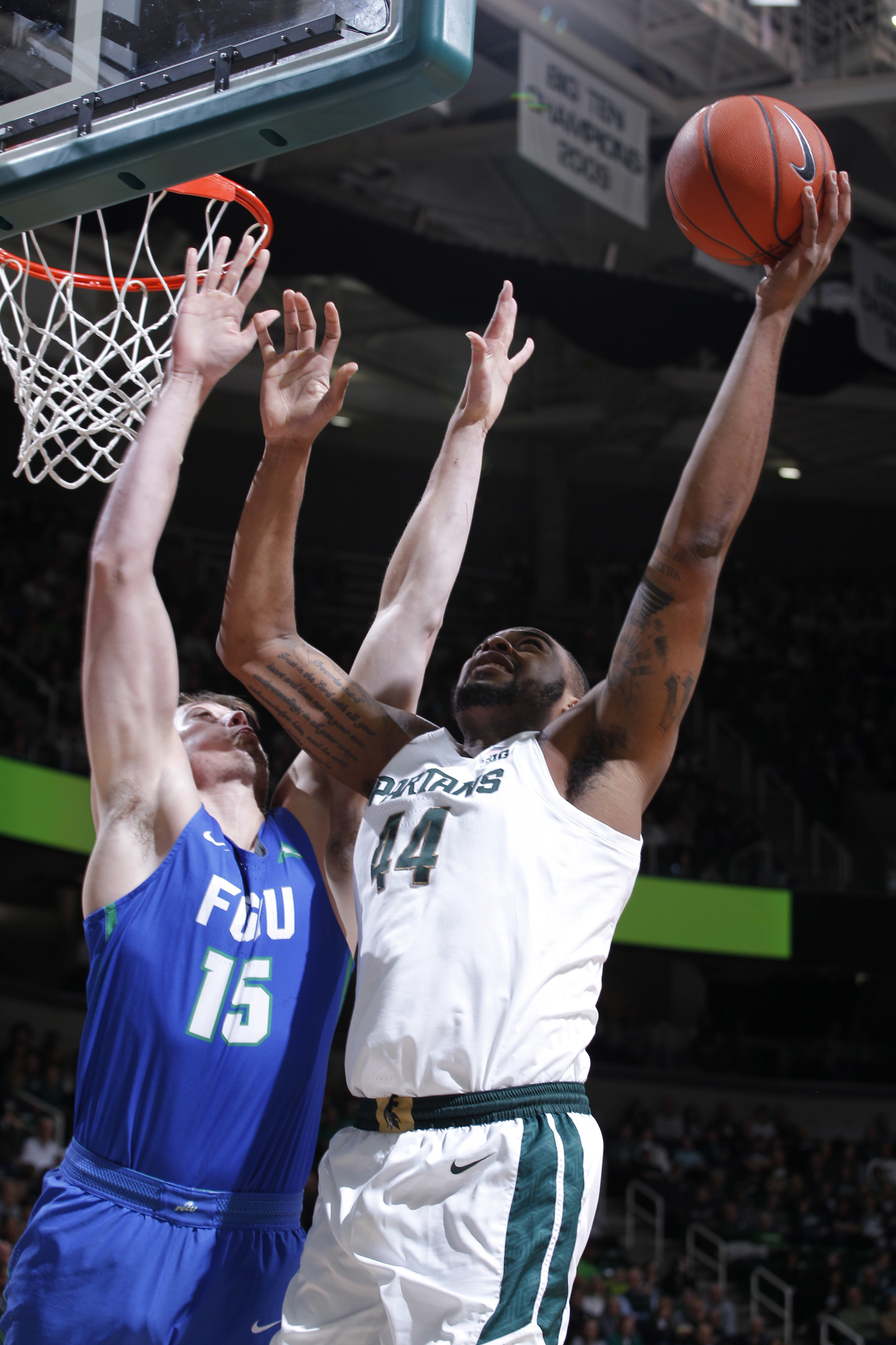 No. 10 Michigan State breezes past FGCU 106-82