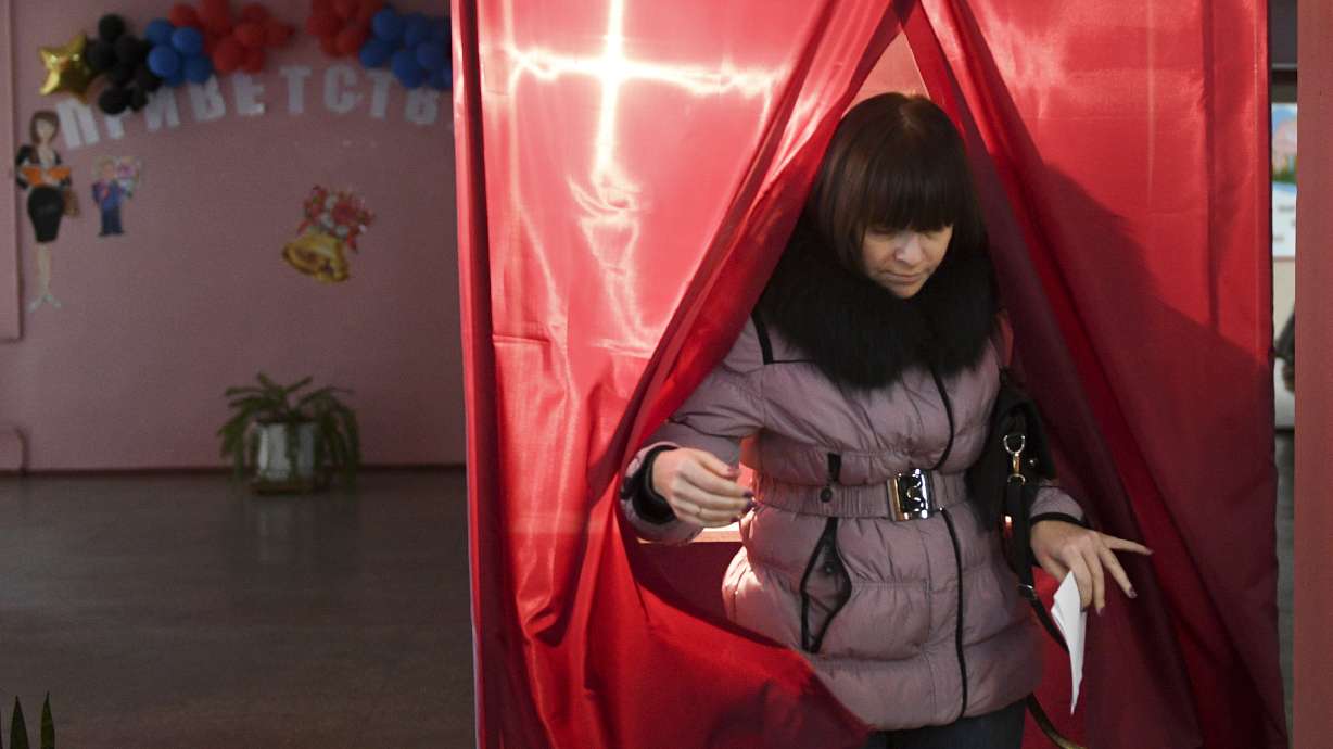 Clarification: Ukraine-Rebel Elections story