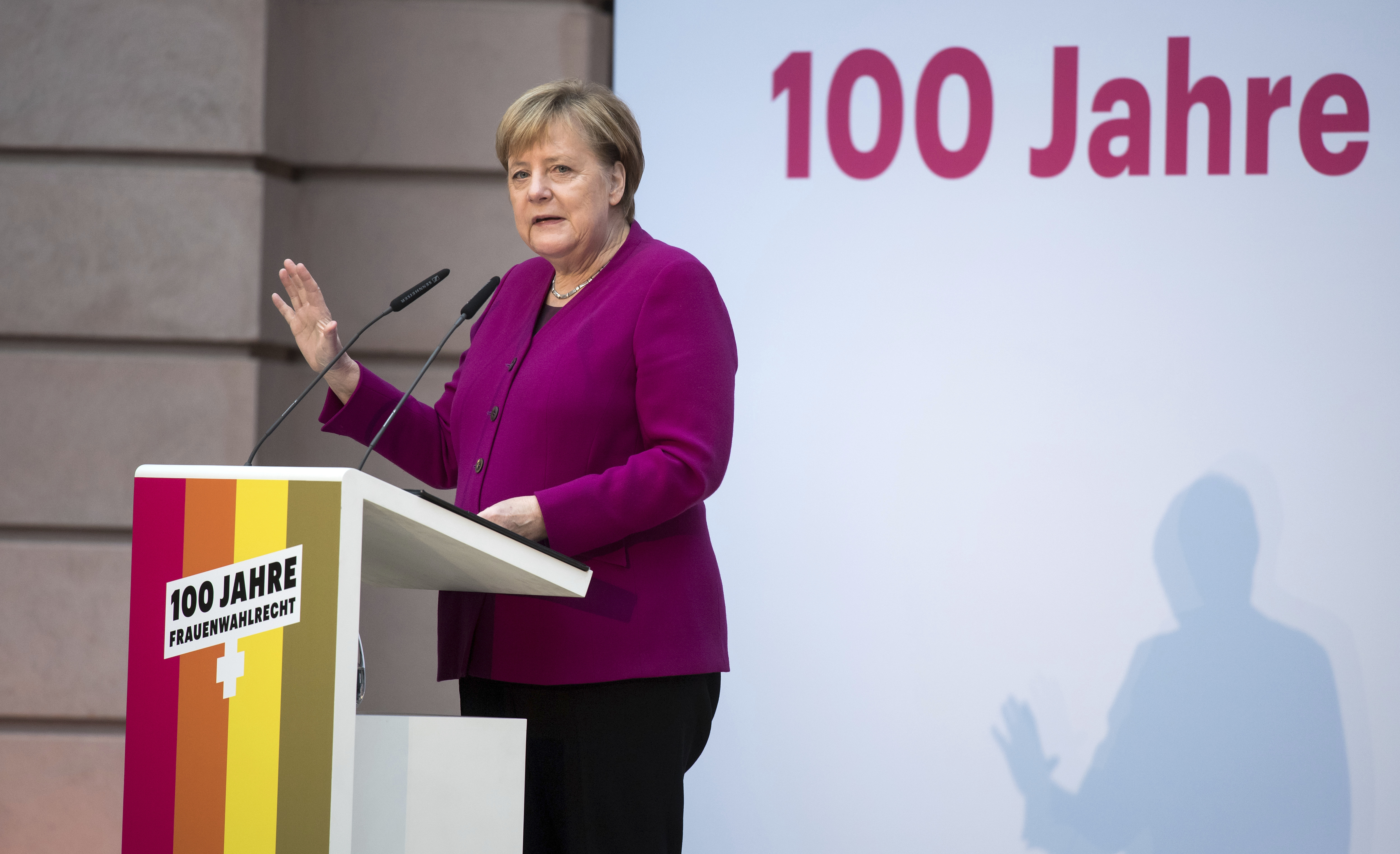 Merkel says Germany has a way to go on gender equality