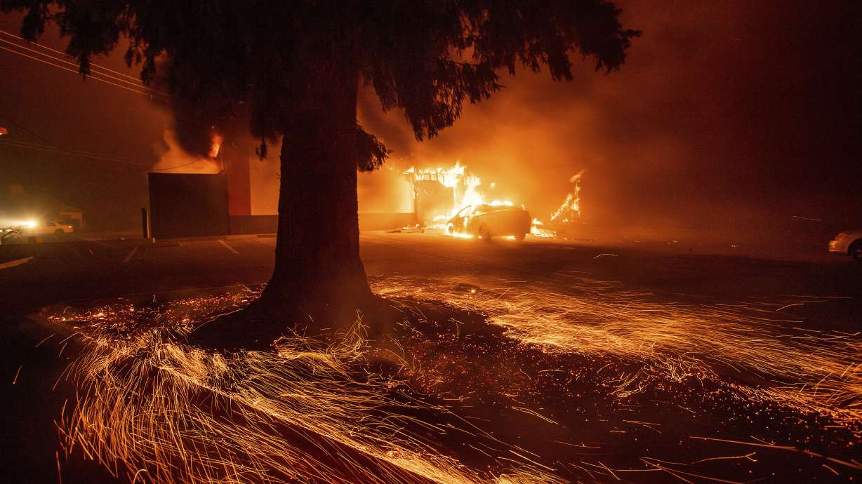 Scientists: Wind, drought worsen fires, not bad management