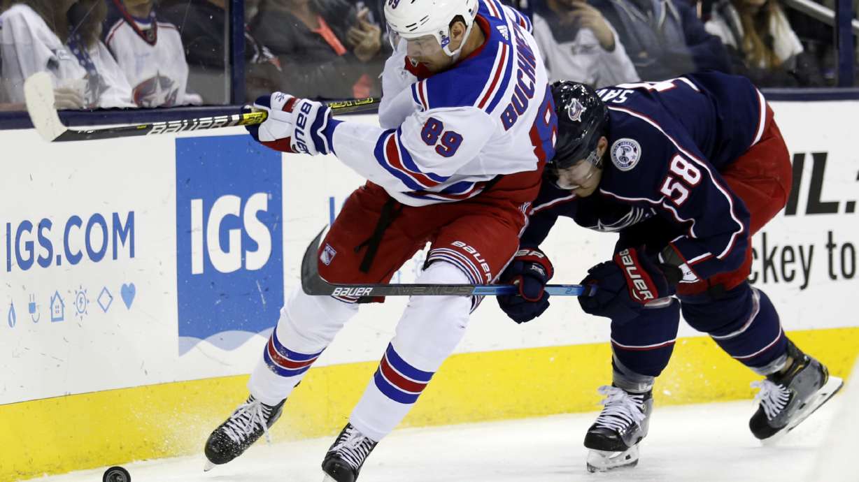 Rangers' Buchnevich out 4 to 6 weeks with broken thumb