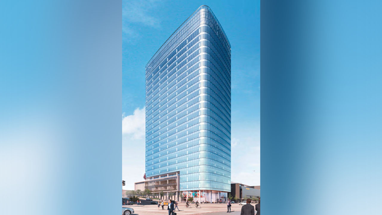 City Creek Reserve, a real estate arm of The Church of Jesus Christ of Latter-day Saints, has submitted preliminary plans to the Salt Lake City Planning Commission to build a 28-story office building on the corner of State Street and 100 South. (Photo: Salt Lake City Planning Commission)