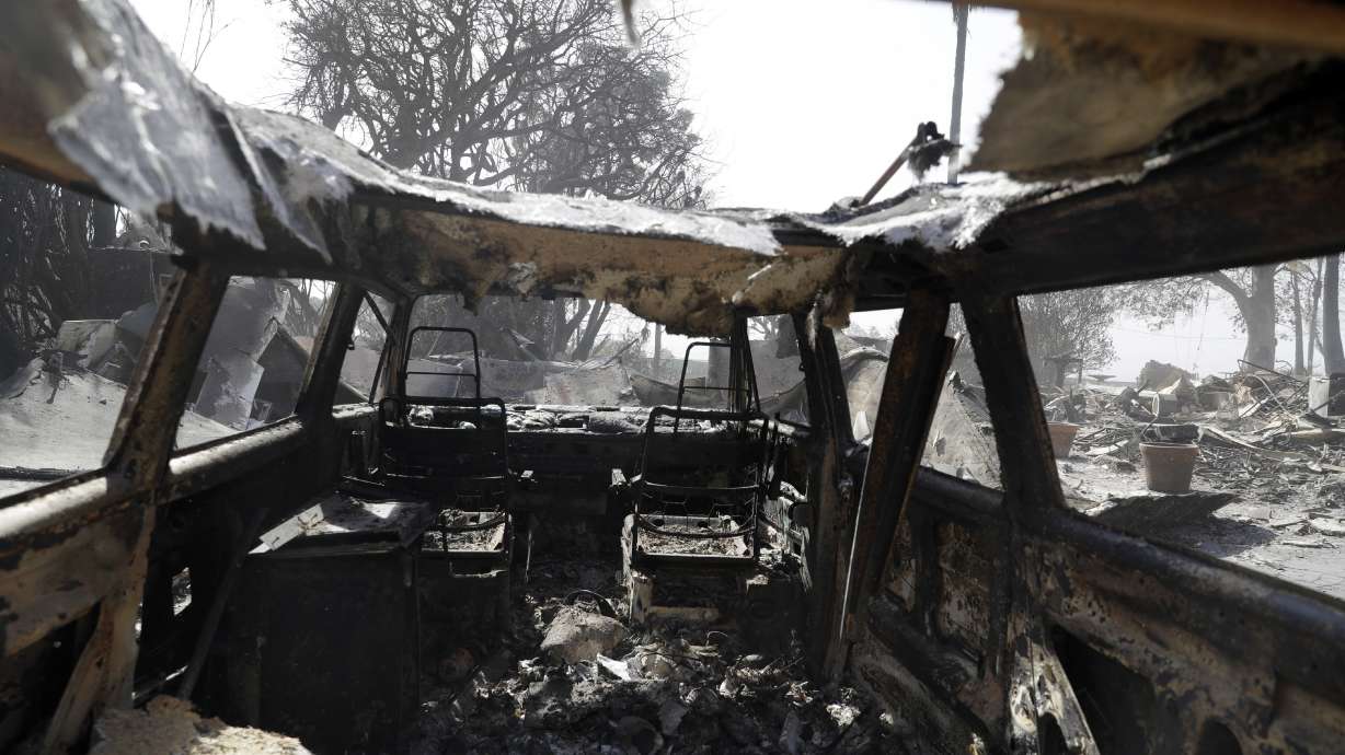 Red-carpet fanfare dropped amid deadly California fires