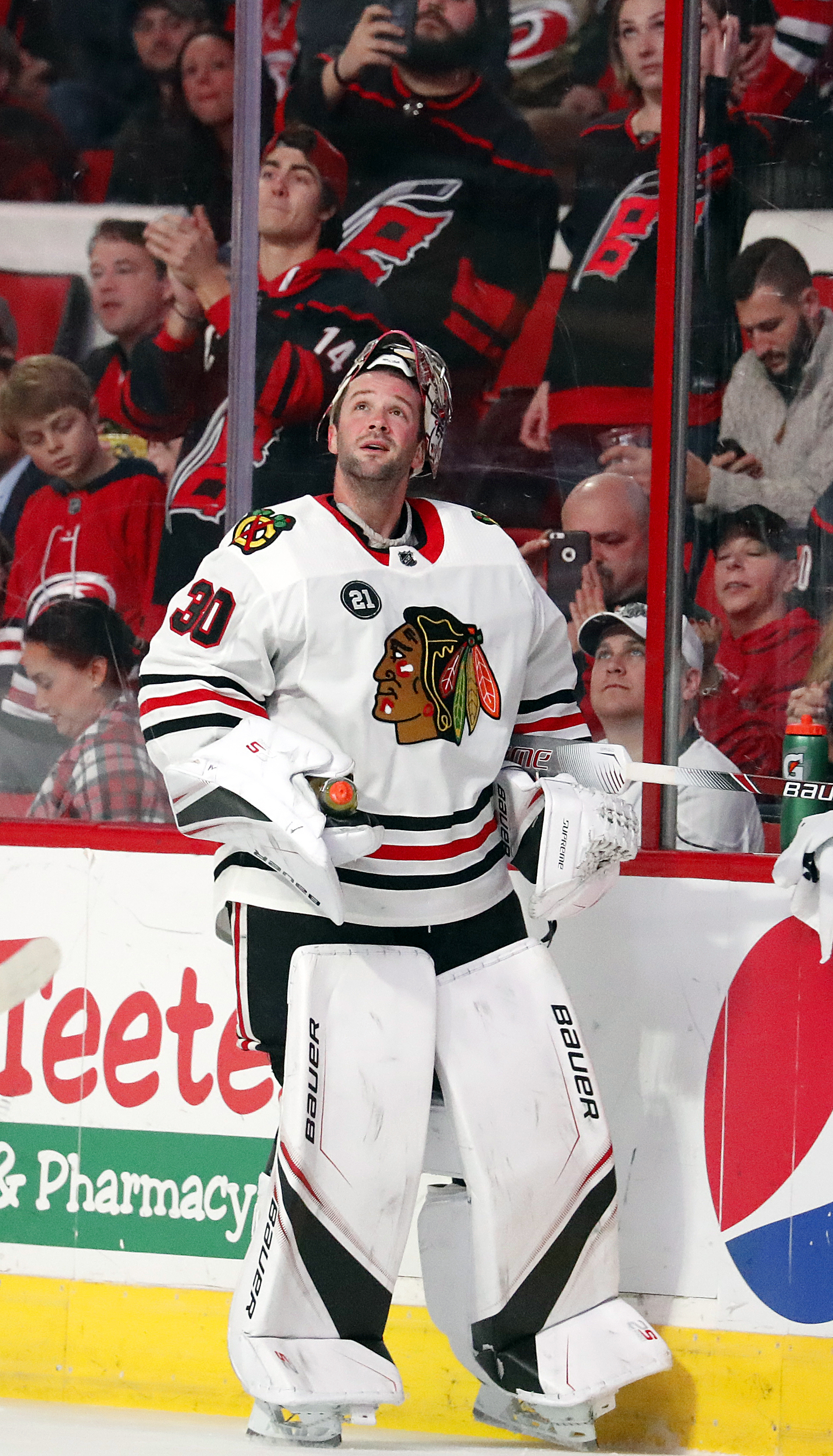 Aho scores in OT, Hurricanes beat Blackhawks 3-2