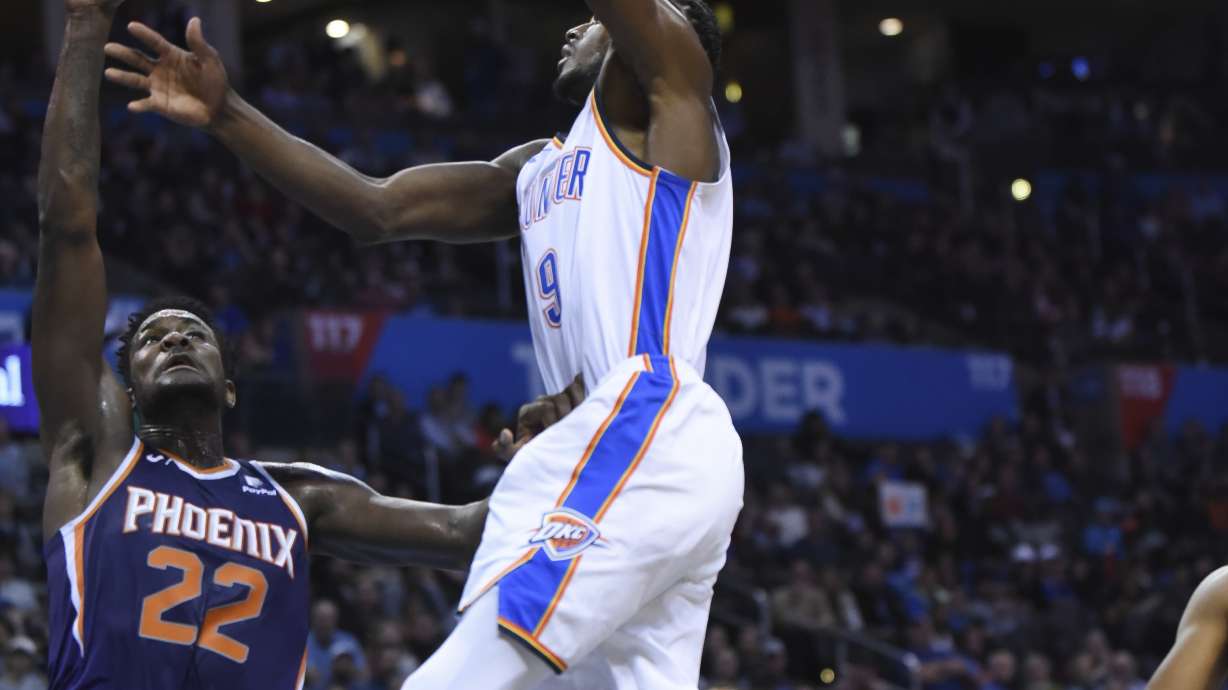 George scores 32 as Thunder roll past Suns, 118-101