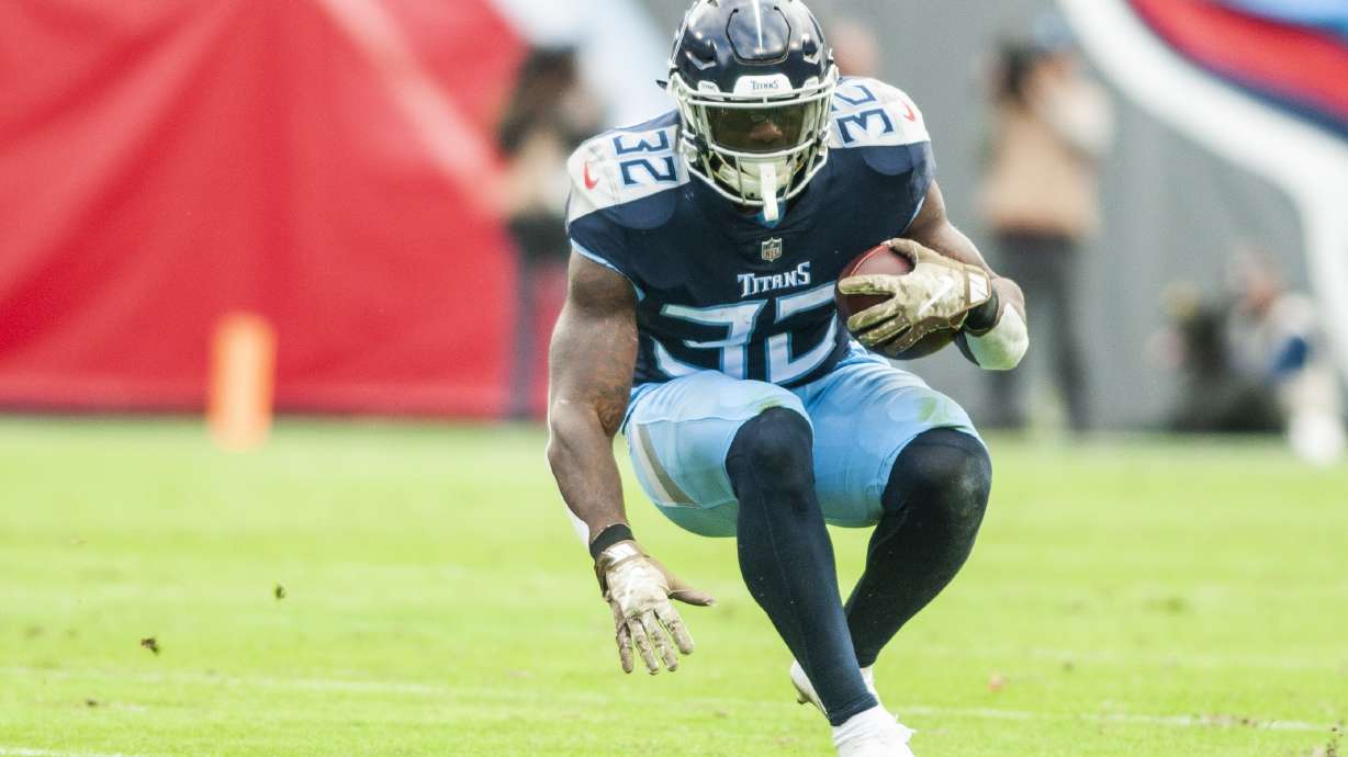 Titans waive fullback, sign RB Dawkins off practice squad