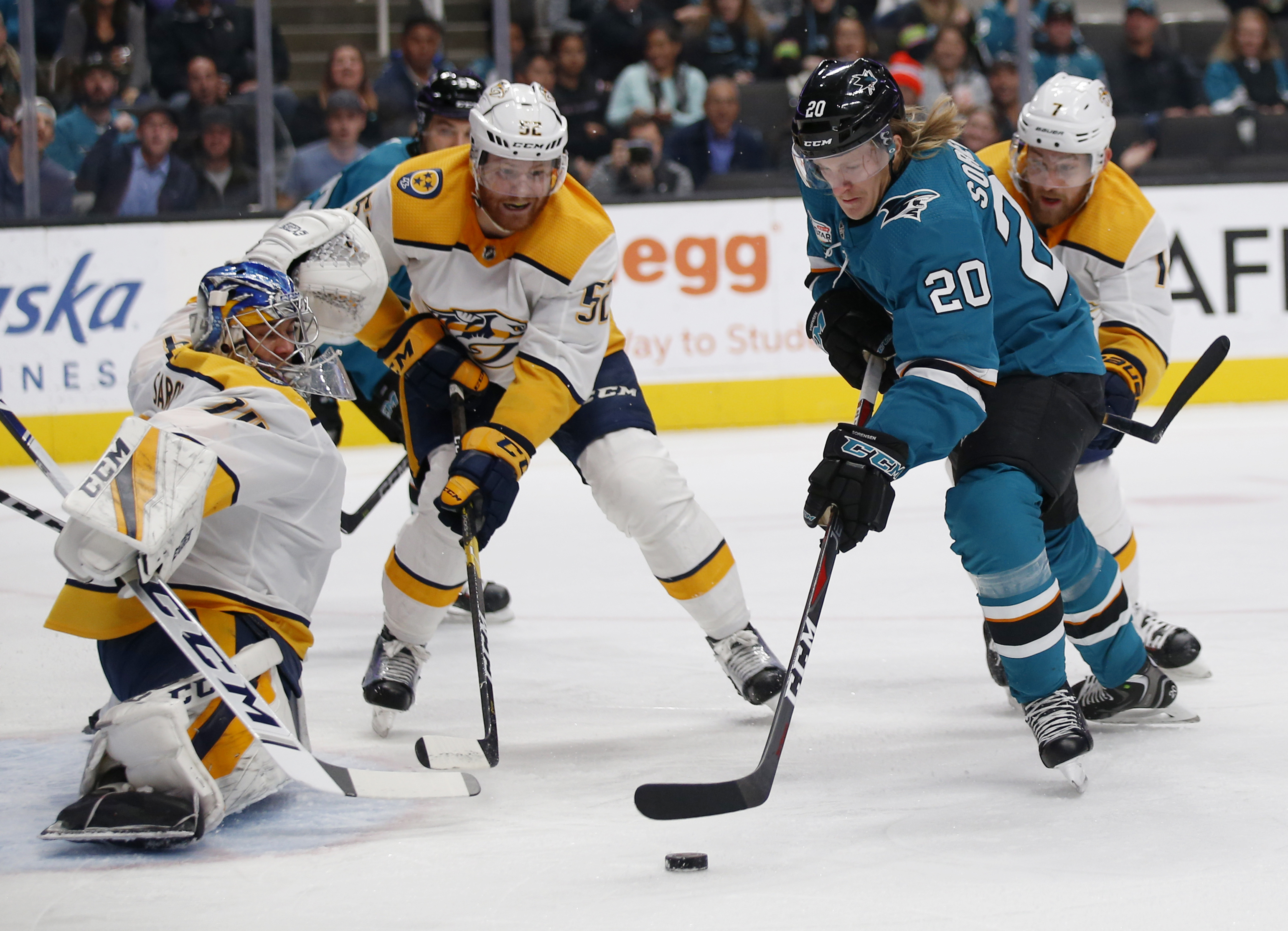 Correction: Predators-Sharks story