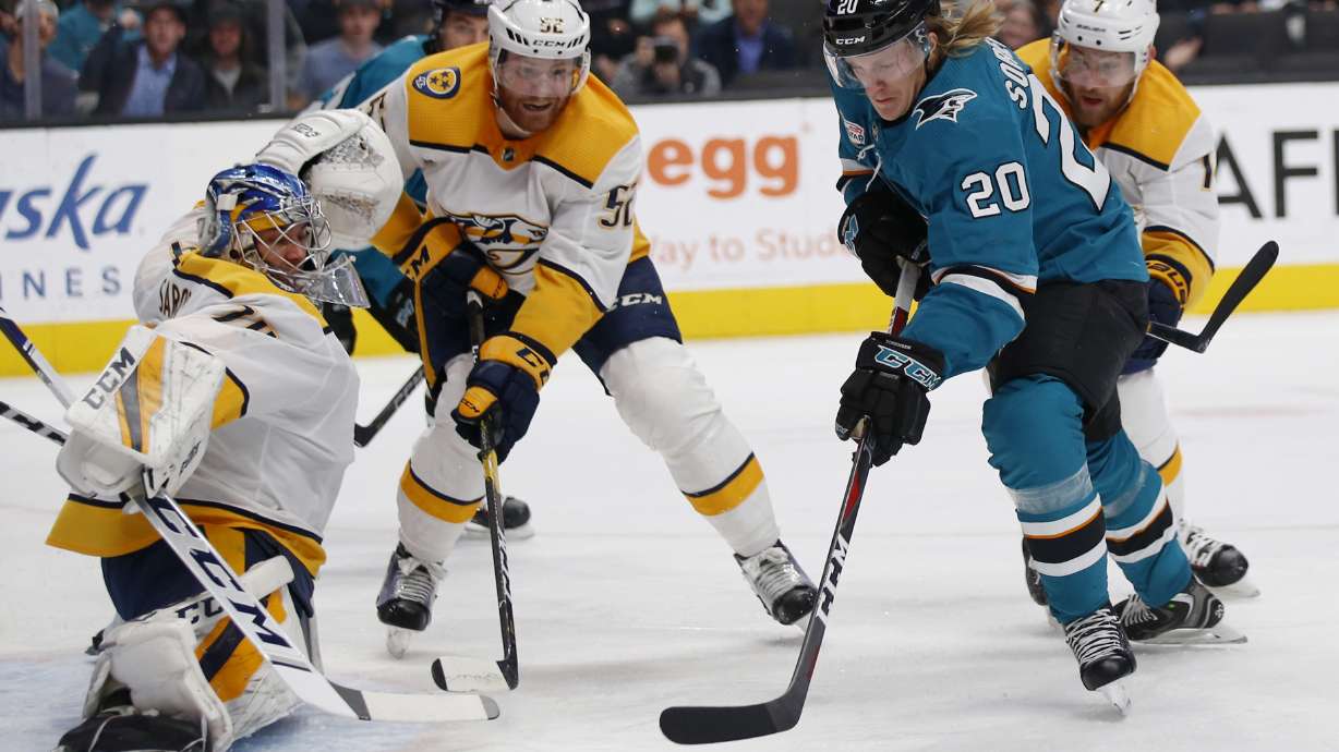 Correction: Predators-Sharks story