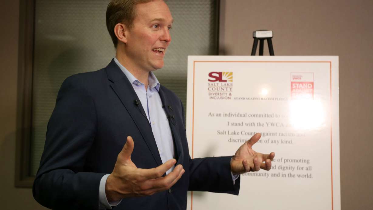 If Ben McAdams wins election, who replaces him as Salt Lake County mayor?