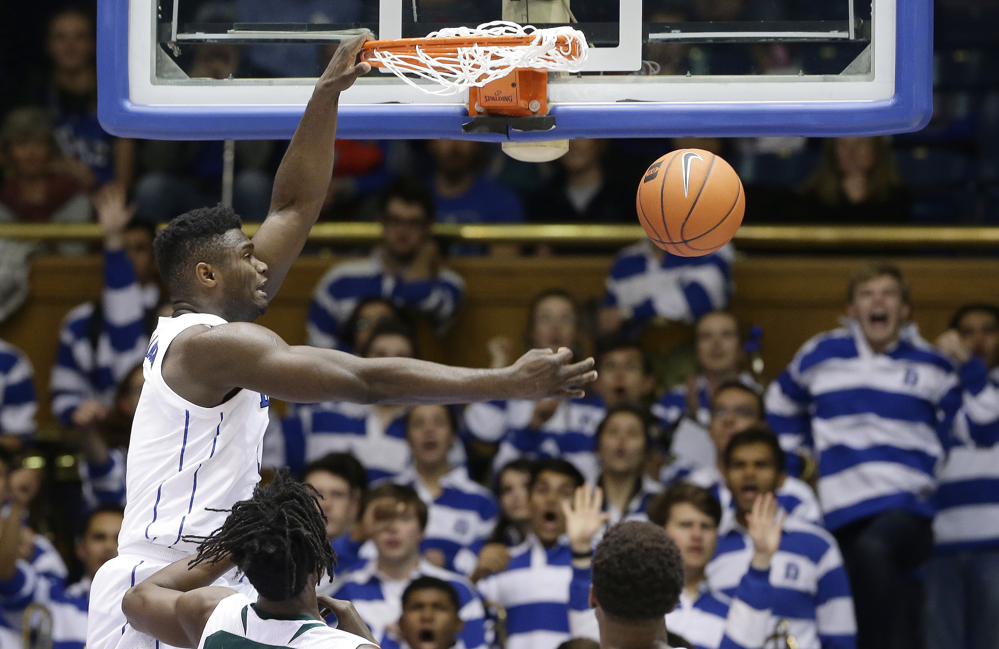 Williamson, No. 1 Duke rout Eastern Michigan 84-46