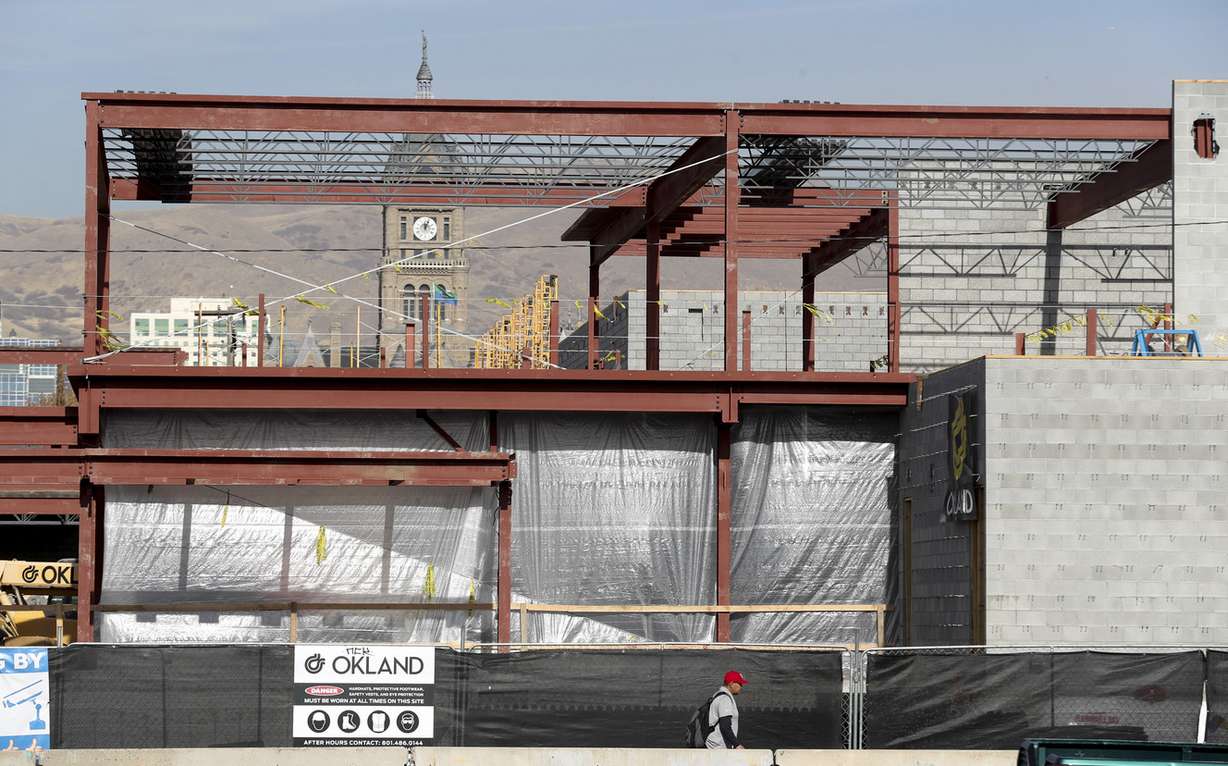 Construction continues at the new Homeless Resource Center at 131 E. 700 South in Salt Lake City on Thursday, Nov. 15, 2018. (Photo: Steve Griffin, KSL)