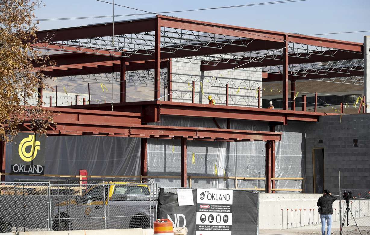 Construction continues at the new Homeless Resource Center at 131 E. 700 South in Salt Lake City on Thursday, Nov. 15, 2018. (Photo: Steve Griffin, KSL)
