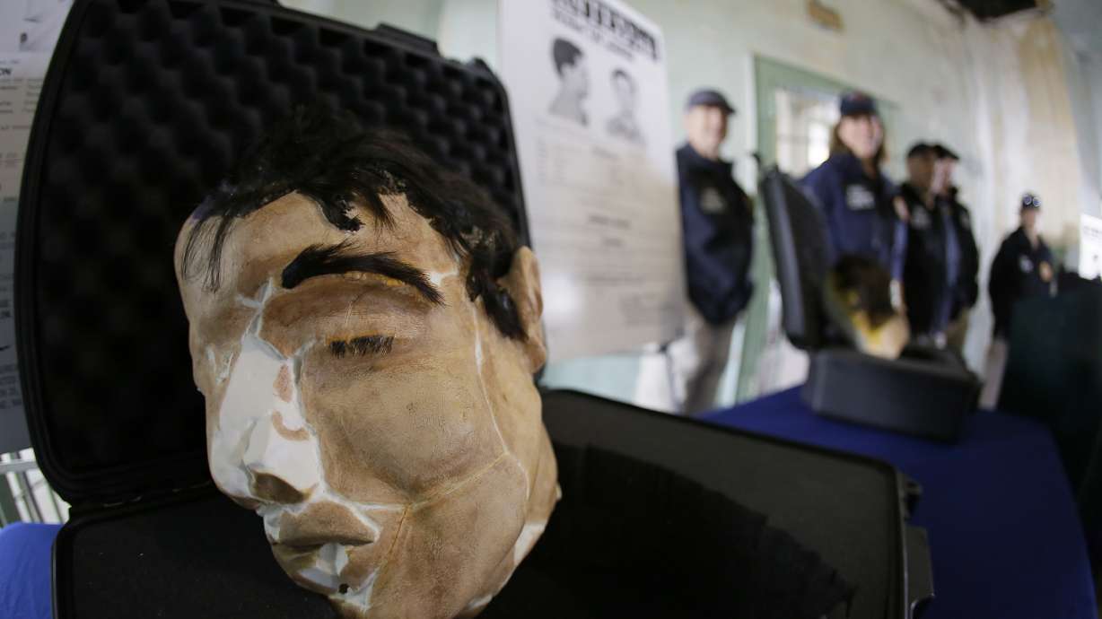 FBI re-creates decoy heads Alcatraz inmates used in escape