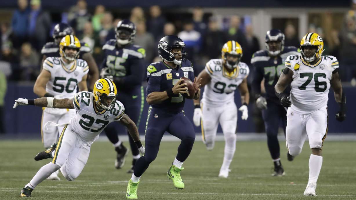 Wilson caps Seattle's rally past Green Bay for 27-24 win